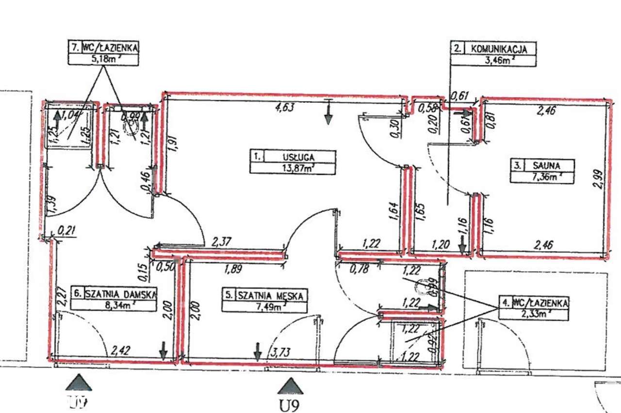 Lokal usługowy 50m² Wola – SPA, Beauty, Sauna, hotel, wejście 24h - Pełny obrazek: 2/6