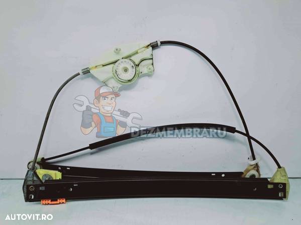 Macara electrica geam stanga fata Volkswagen Touareg (7LA, 7L6) [Fabr 2003-2010] OEM - 3