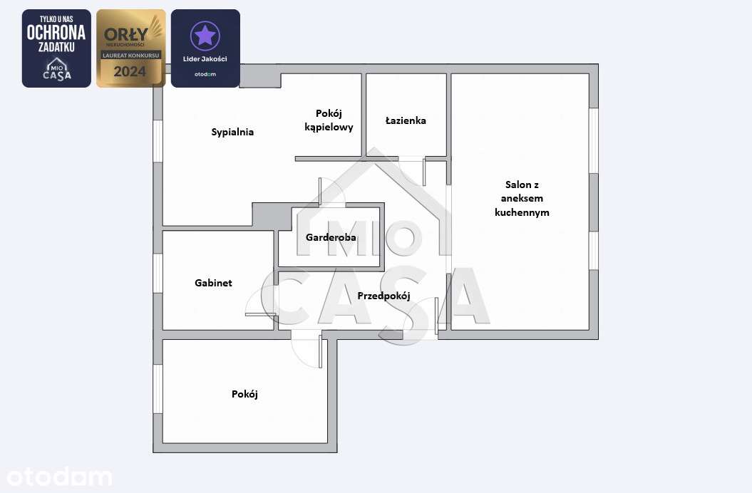 Piękny 4-pokojowy apartament w centrum-5