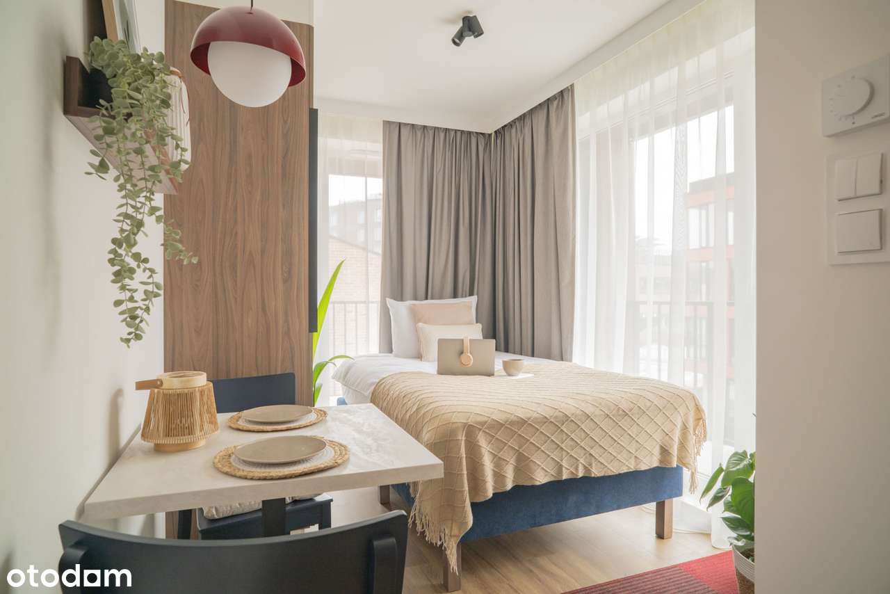 Studio z balkonem | Komfort i Cisza | Blisko SKM - Pełny obrazek: 3/13