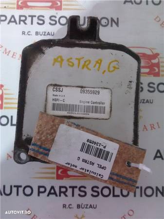 calculator motor opel astra g 1998 2004 - 1