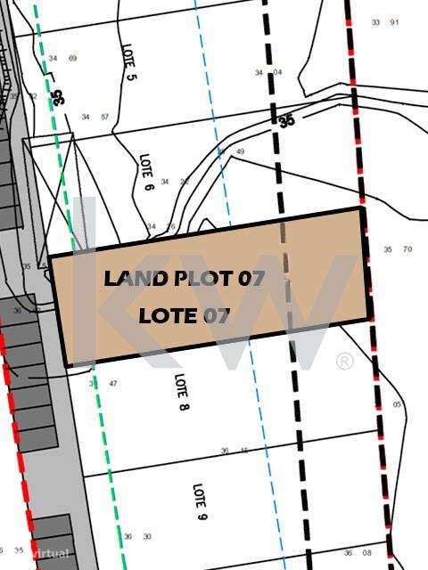 Lote para Construção moradia T3 em zona privilegiada e residencial de - Grande imagem: 4/6