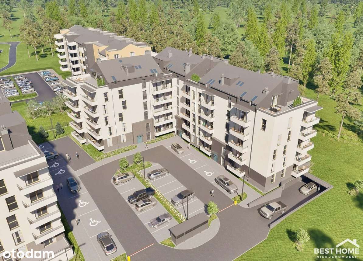 Nowe mieszkanie 4 pokoje + dwa balkony, winda w bu-4