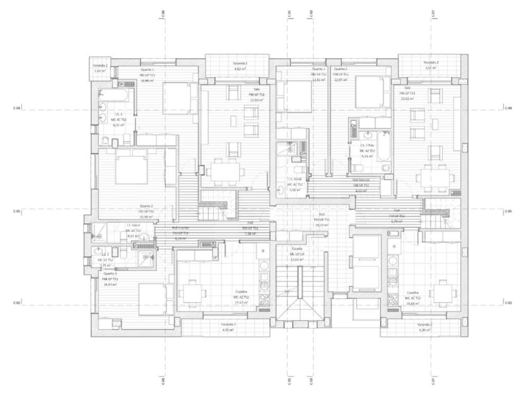 T3 DUPLEX novo na Quinta das Rosas, Covilhã! - Grande imagem: 4/6