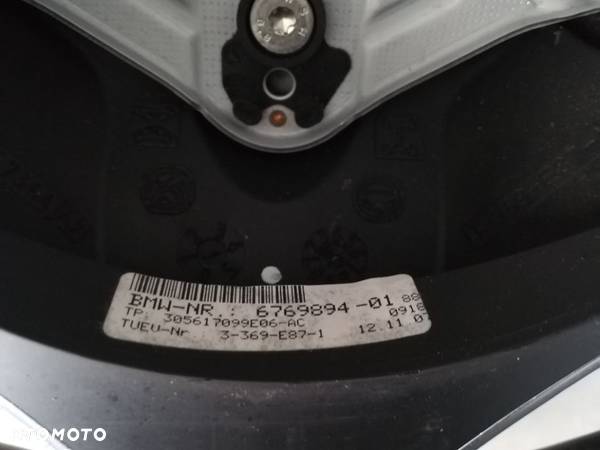 KIEROWNICA SKÓRZANA MULTIFUNKCYJNA BMW E87 6769894-01 - 4