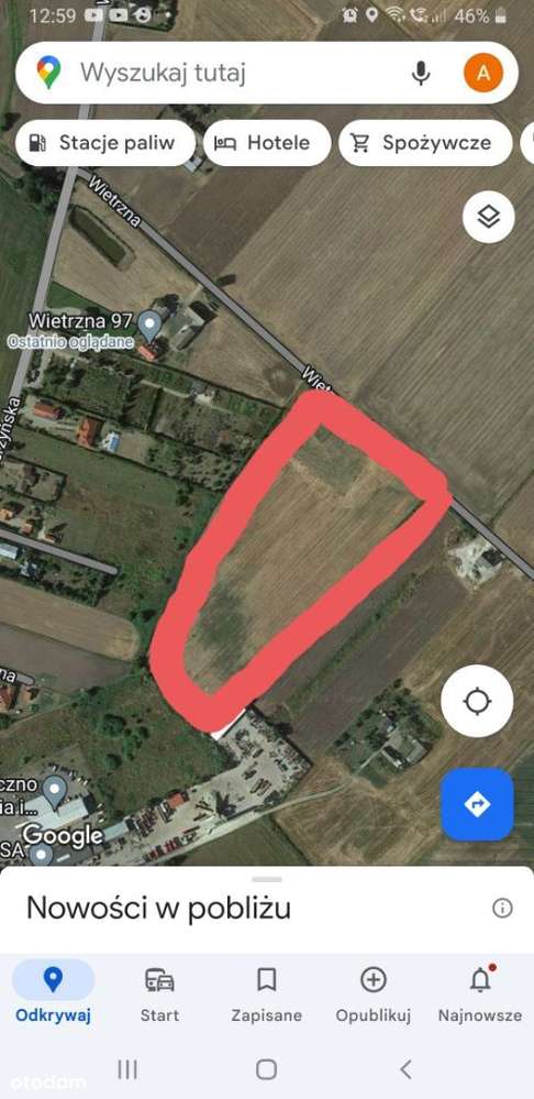 Działka budowlana, Deszczno ul. Wietrzna - Pełny obrazek: 4/5