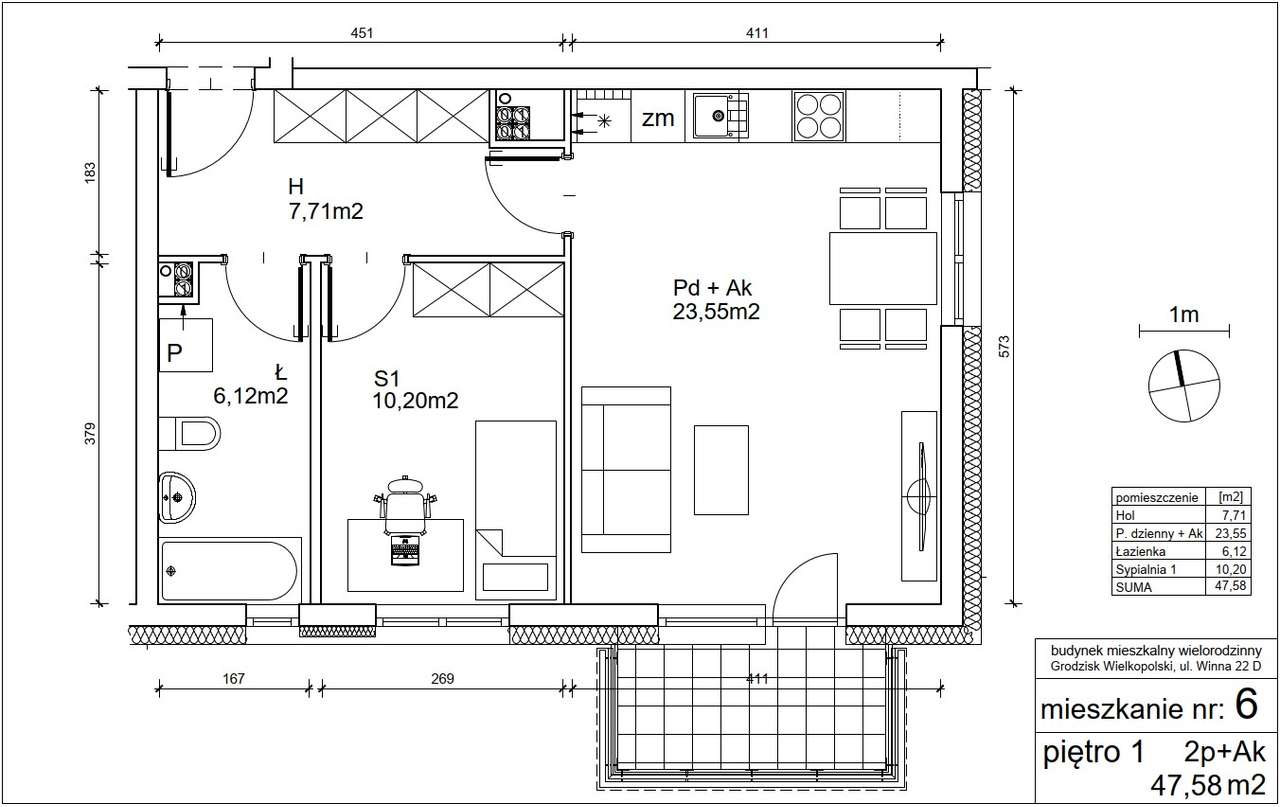 Mieszkanie nr 6 (lokal 6)