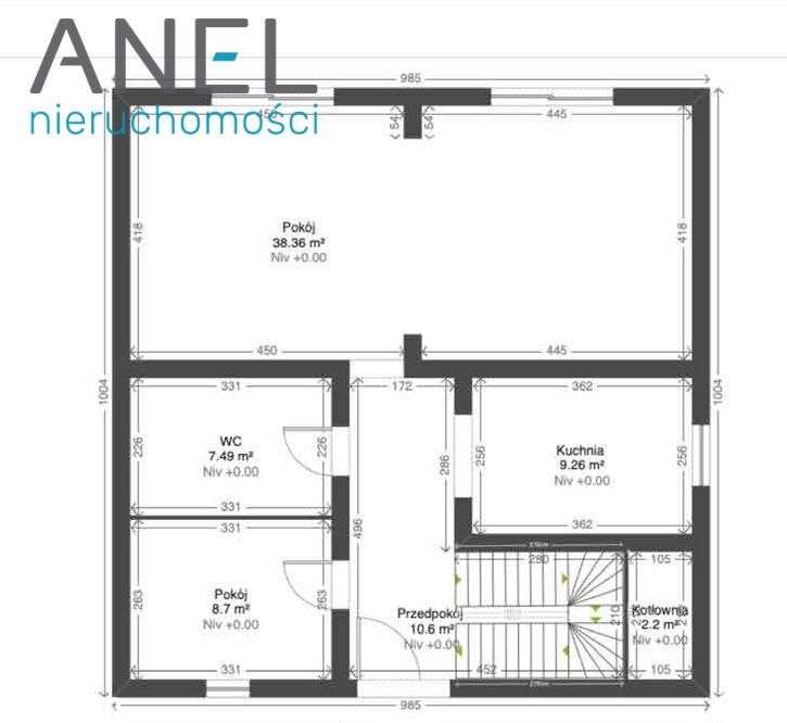 Wolnostojący dom z działką 623m2-2