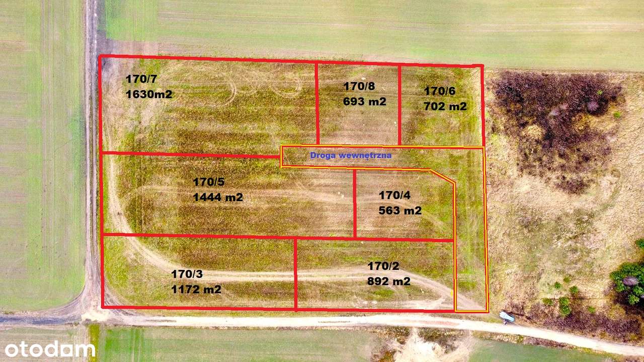 Działki z warunkami zabudowy - 4km od Łagowa - Pełny obrazek: 2/12