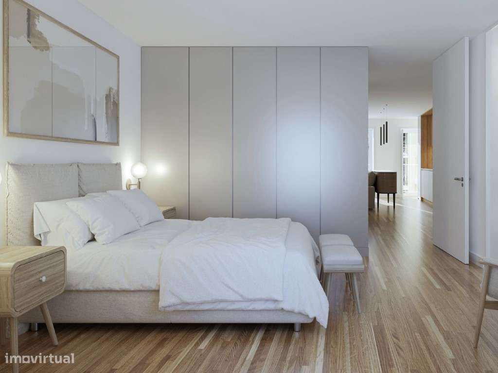 Apartamento T2, varanda, a minutos da Avenida Liberdade-9