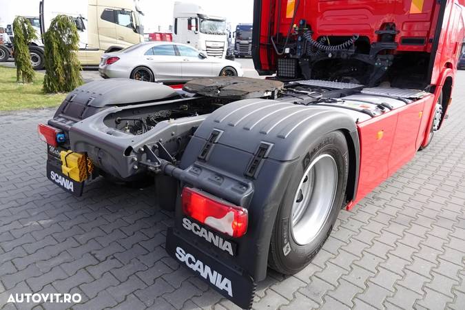 Scania R 500 / RETARDER / NAVI /I-PARK COOL / GOLD SERVICE / TANKS - 1400 L / EURO 6 /  2019 YEAR / - 15