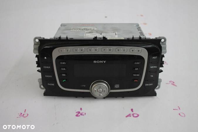 RADIO CD MP3 7S7T-18C939-AE FORD S-MAX MK1 - 1