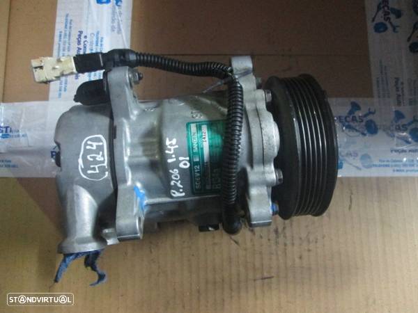 Compressor AC SD6V12 1412 PEUGEOT 206 2001 1.4 I SUZUKI LIANA 2005 1.4 DDIS - 1