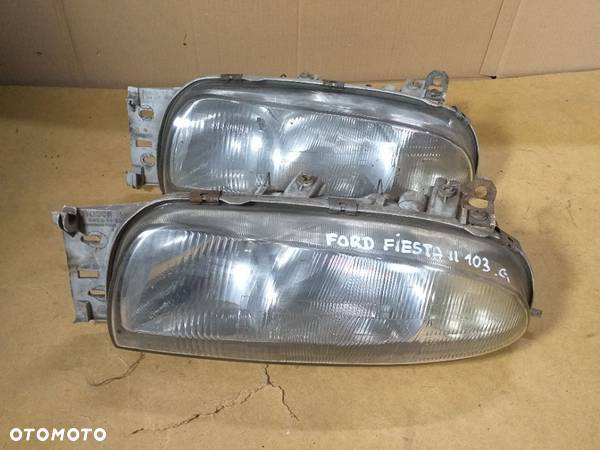 103FG Lampa przod lewa FORD FIESTA II MK2 Oryginał Wersja Europejska - 1