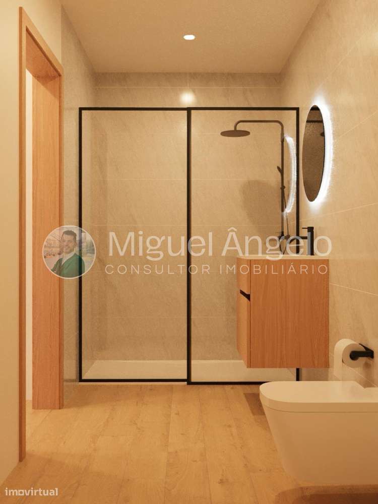 T2  com suíte e varanda no Egas Moniz IV — acabamentos premium-9