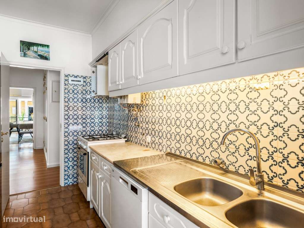 Apartamento T1 distância a pé da praia do Tamariz - Estoril-9