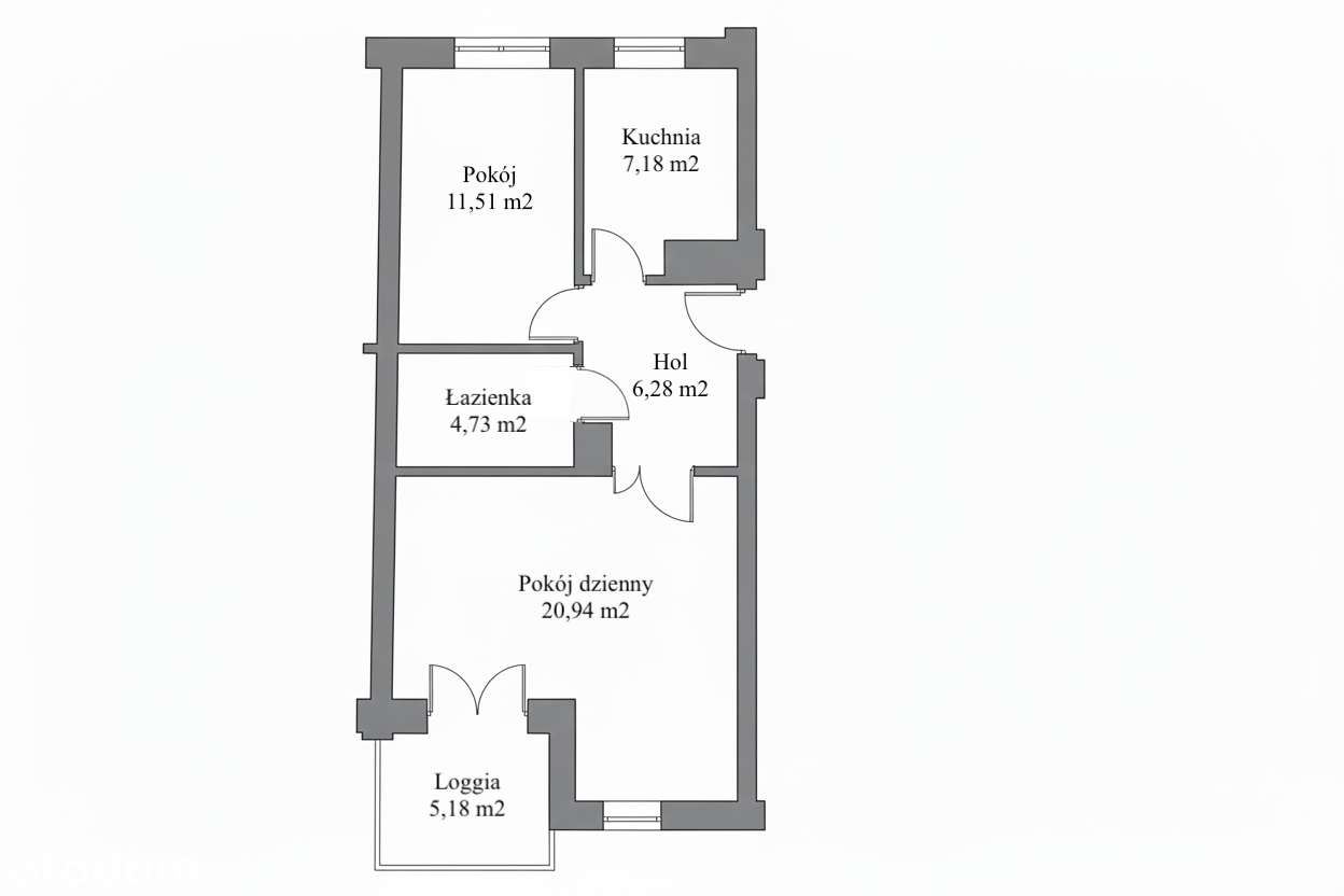 Przestronne 2 pokoje | Loggia | Garaż | Cisza w samym Centrum!-19