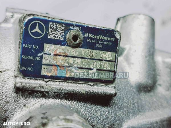 Turbina Mercedes Clasa ML (W166) [Fabr 2011-2022] A6510905780 2.2 CDI 651960 - 3