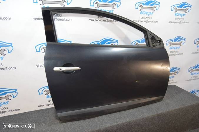 PORTA FRENTE FRONTAL DIREITA RENAULT MEGANE III 3 MK3 COUPE DZ0 DZ1 COUPE FECHO ELEVADOR MOTOR PUXADOR VIDRO - 4