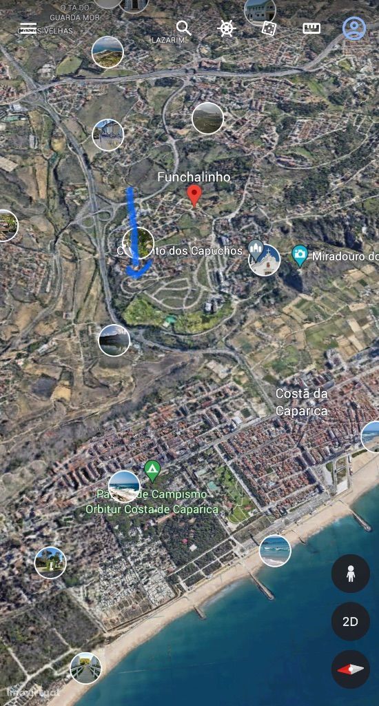 3 Terrenos Urbanos para construção p/ venda em Funchalinho/Caparica