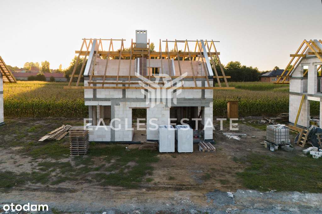 Stan surowy z mediami – dom w Nowej Wsi - Pełny obrazek: 5/20