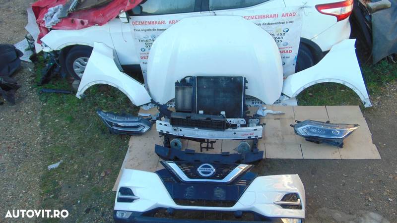Trager Nissan Qashqai 2013-2020 trager armatura grila radiatoare 1.5 radiator apa intercooler gmv ventilator - 1