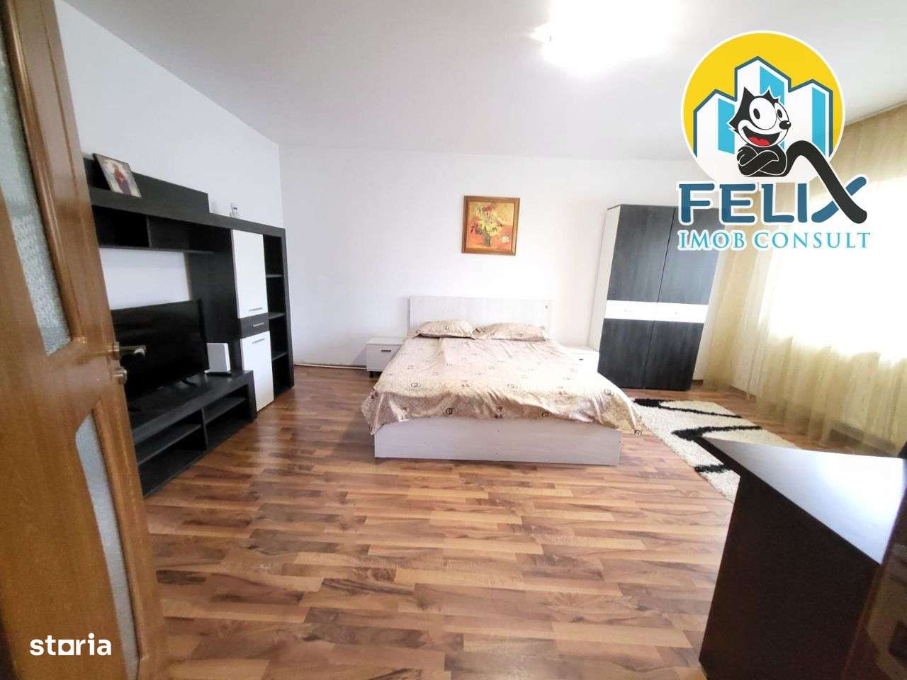 GARSONIERA (50mp) - complet renovata, Mobilat, 2 balc. Banca Naționala - Imagine principală: 3/9