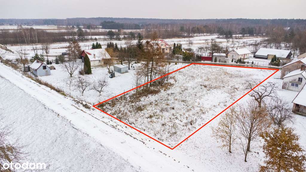 Działka z mediami pod zabudowę 16a - Dymitrów Duży - Pełny obrazek: 5/14