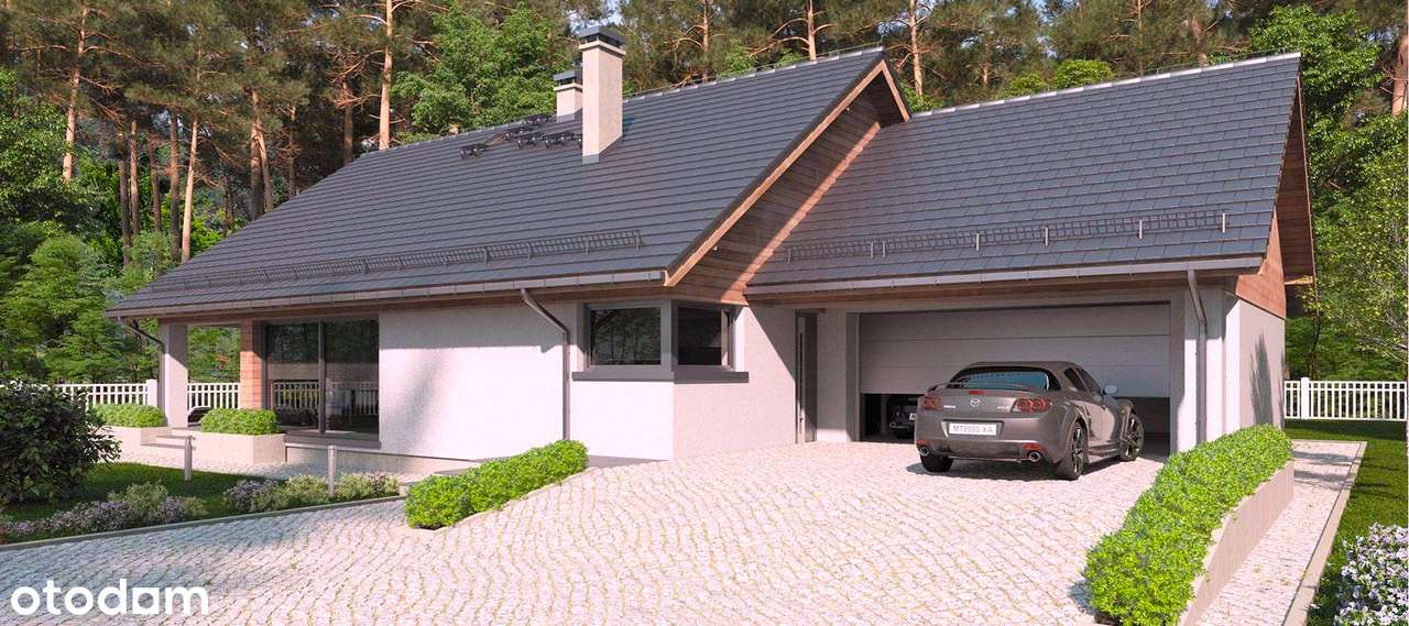 Suchy Dwór - pięknie zagospodarowana działka z pozwoleniem na budowę-12