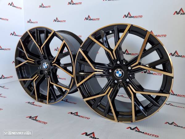 Jantes Look BMW M8 Competition 2020 Preto Bronze 19 - 2