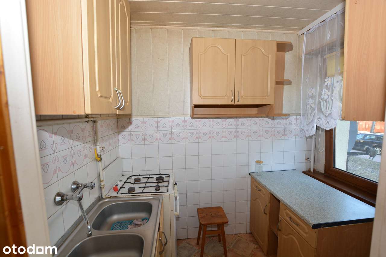 2 pokoje, 33m2, wysoki parter, oddzielna kuchnia, ul. Kopernika-2