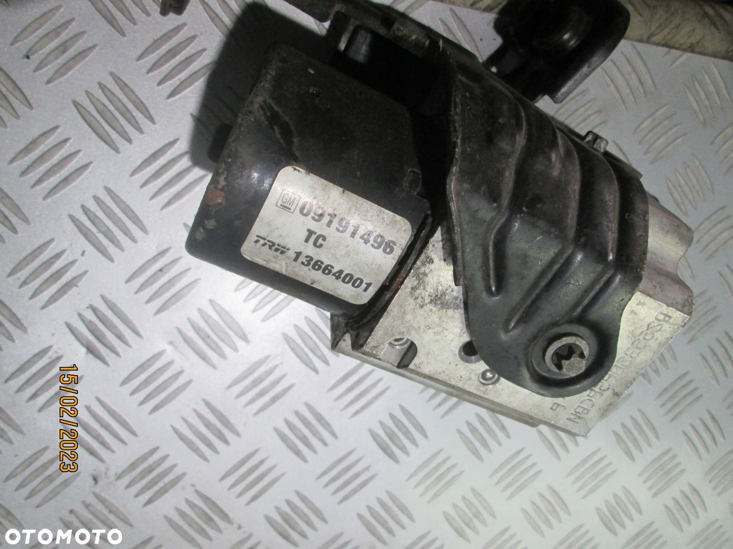 POMPA ABS OPEL VECTRA C SIGNUM 09191496 13664001 - 4