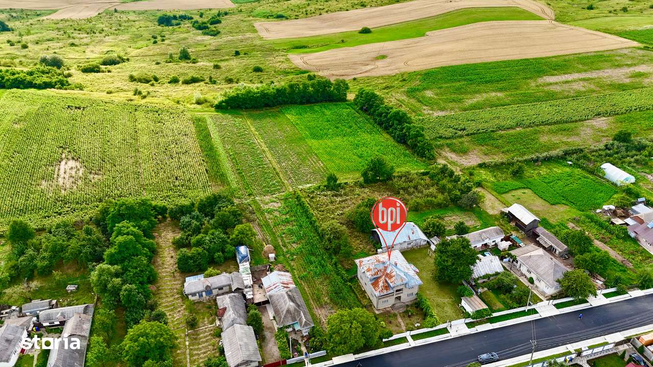 SE VINDE VILA cu 12 cam. “la gri” cu peste 40ari teren in Forasti, SV-19