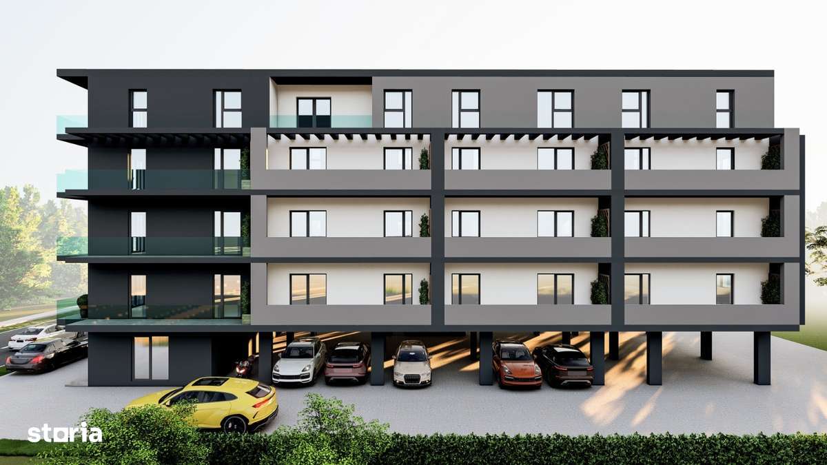 Ap 4 cam ATLAS Residence Tomis Plus Str. Budapesta!TVA Inclus de 21%.-2
