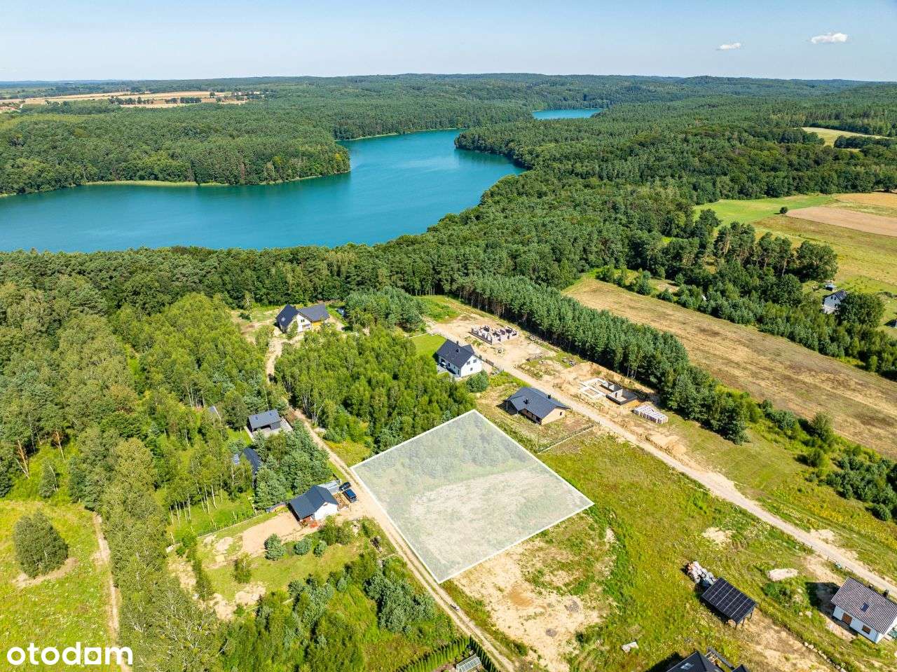 Łagówek działka 30 m od jeziora - Pełny obrazek: 5/10