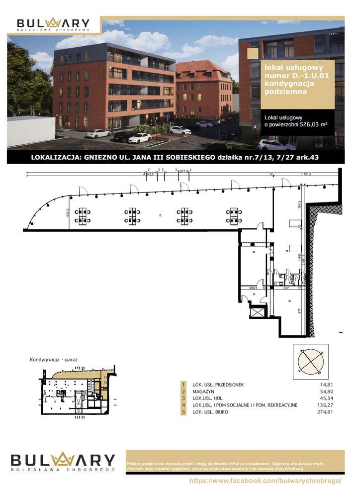 Planowana inwestycja - Bulwary Bolesława Chrobrego II, Lokal Usługowy - Pełny obrazek: 4/9
