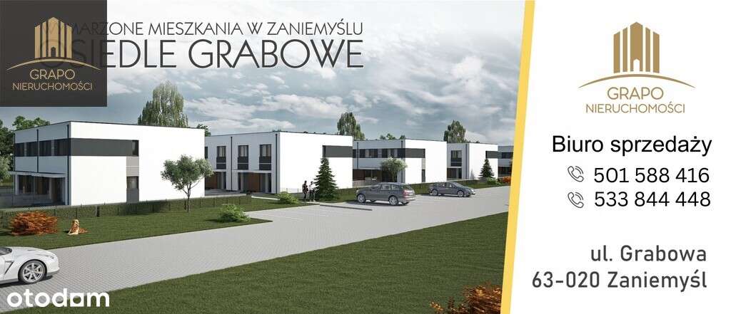 Nowoczesne domy przy lesie, Zaniemyśl, ul. Grabowa - Pełny obrazek: 5/17