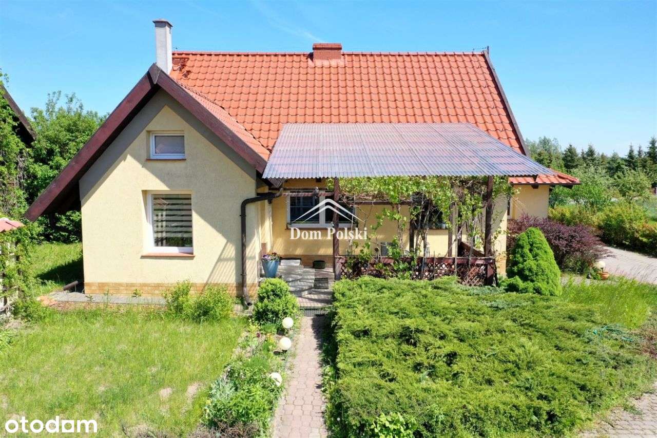 Dom na Mazurach 900 M od jeziora – duża działka-3