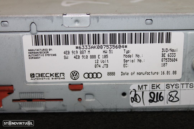 Sistema de Navegação Audi A5 - 5