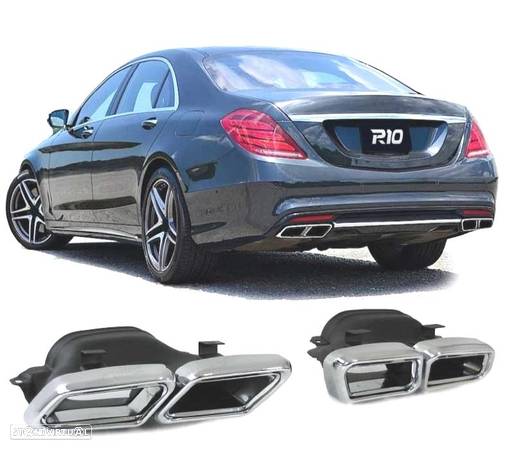 PONTEIRA ESCAPE AMG PARA MERCEDES W222 13- CLASE S - 1