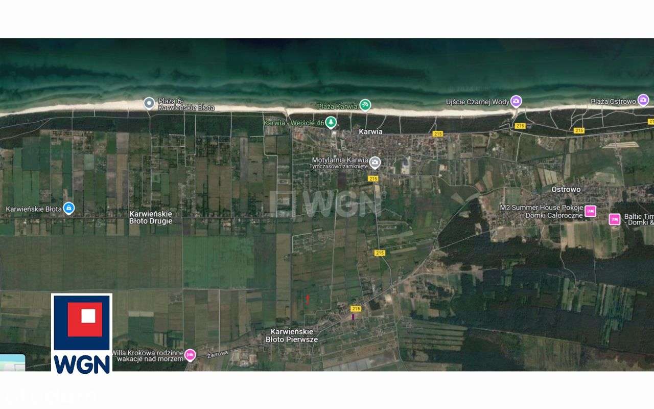 Na sprzedaż udział w działce rolnej Karwieńskie Błota-13