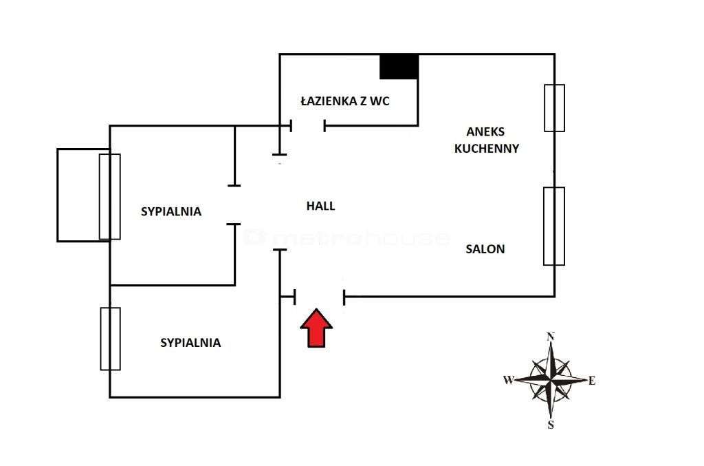 Mieszkanie, 49,85 m², Siedlce - Pełny obrazek: 2/12