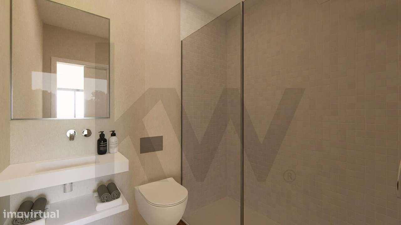 Apartamento T2 NOVO com lugar de garagem na Vista Alegre, Ílhavo-Aveir - Grande imagem: 4/22