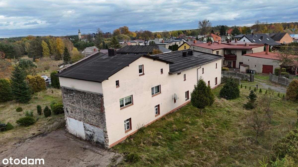 Działka Przy Głównej Drodze w Tworogu z Zabudową-1