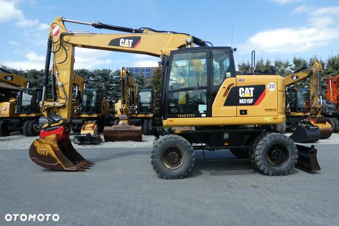 Caterpillar M315F Z NIEMIEC DWIE ŁYŻKI - 2