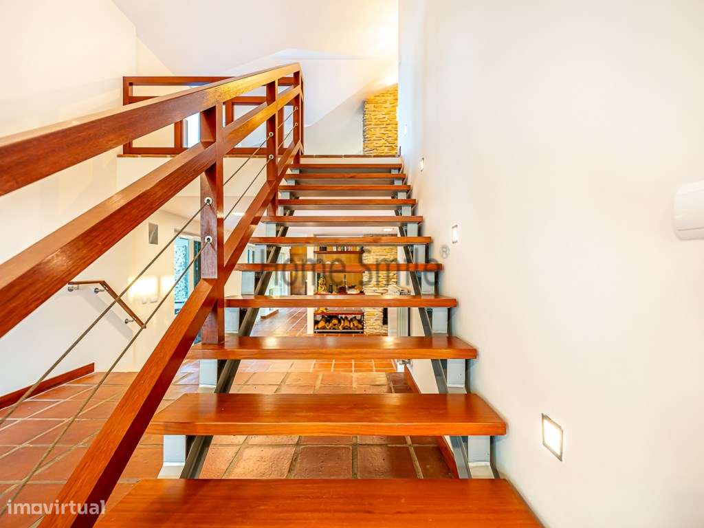 MORADIA LUXO STO ESTEVÃO. PISCINA. GARAGEM. COURT TÉNIS-41