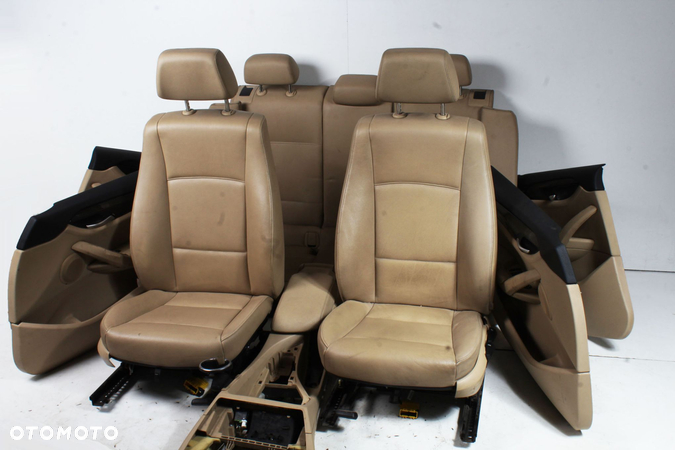 BMW E84 X1 Komplet foteli fotele wnętrze skóra EU - 3