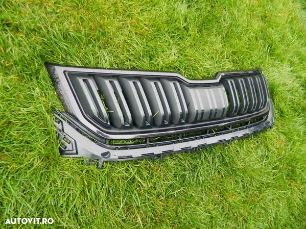 Grila radiator Skoda Kodiaq 2016-2020 cod 565853653A - 3