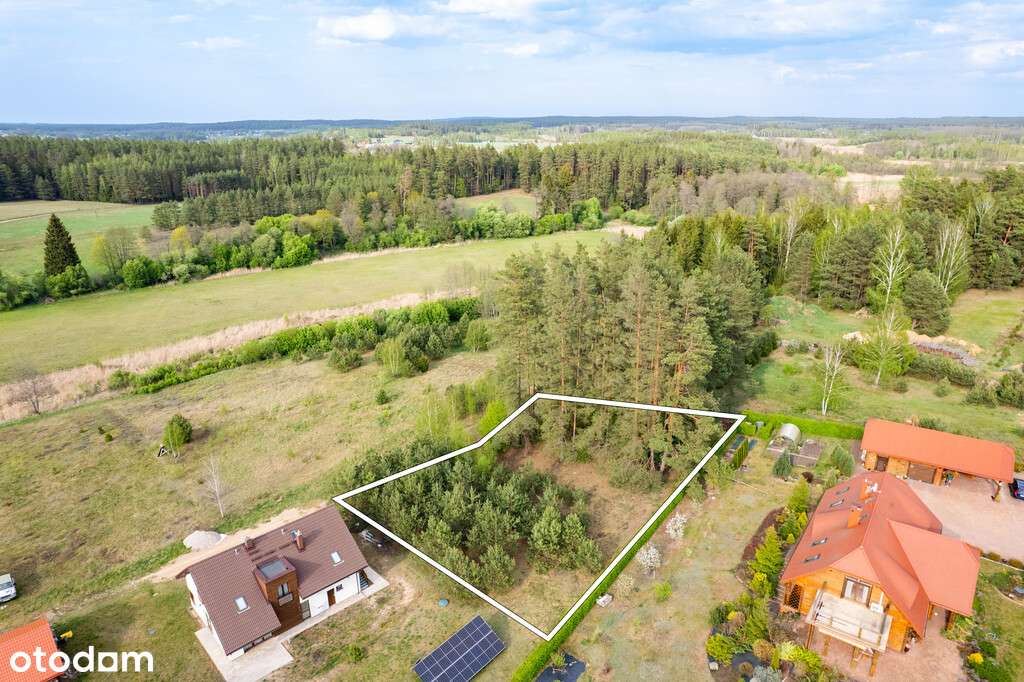 Działka z MPZP blisko natury i rzeki, własny las!-6