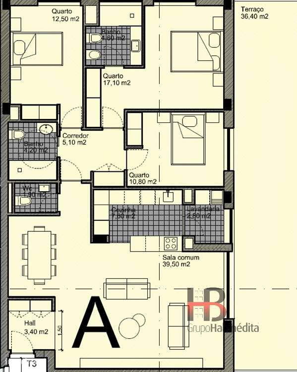 Apartamento T3 Venda em Ermesinde,Valongo-9